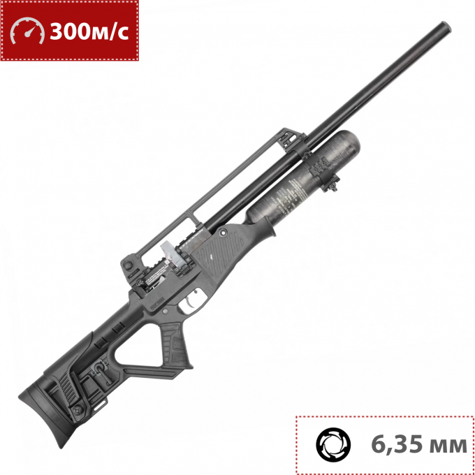 Пневматическая винтовка HATSAN BLITZ 6.35 мм (3 Дж, пластик, автоматическая) 00257707